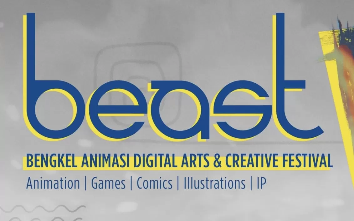 Bengkel Animasi Digital Art & Creative Festival (BEAST) 2024 di Holiday Inn Pasteur, Bandung, Sabtu (25/5/2024).