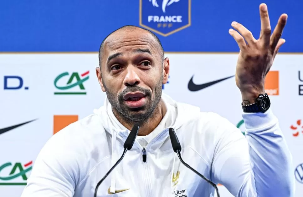 Pelatih Timnas Prancis U-23, Thierry Henry, telah mengumumkan skuad untuk Olimpiade Paris 2024 tanpa Kylian Mbappe. (X/Gio Wahi)