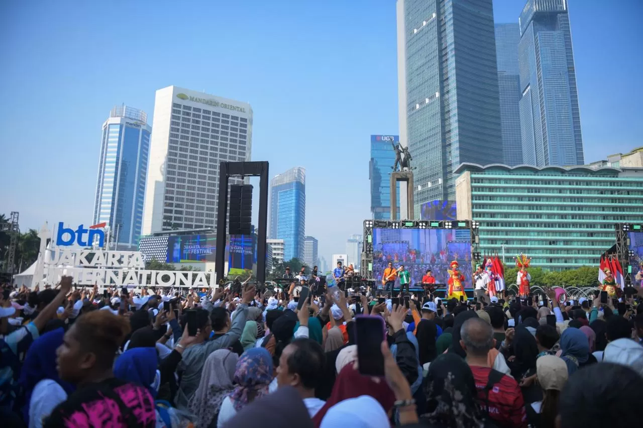 Ramaikan Ajang Jakarta International Marathon 2024, BTN Gelar Lomba