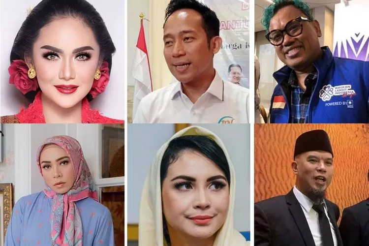 Daftar 98 Artis Jadi Caleg DPR-RI Di Pemilu 2024, Paling Banyak Dari ...