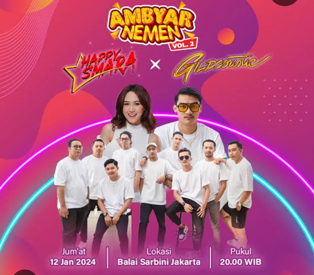 JANGAN LUPA! Konser Gilga Sahid dan Happy Asmara di Balai Sarbini ...