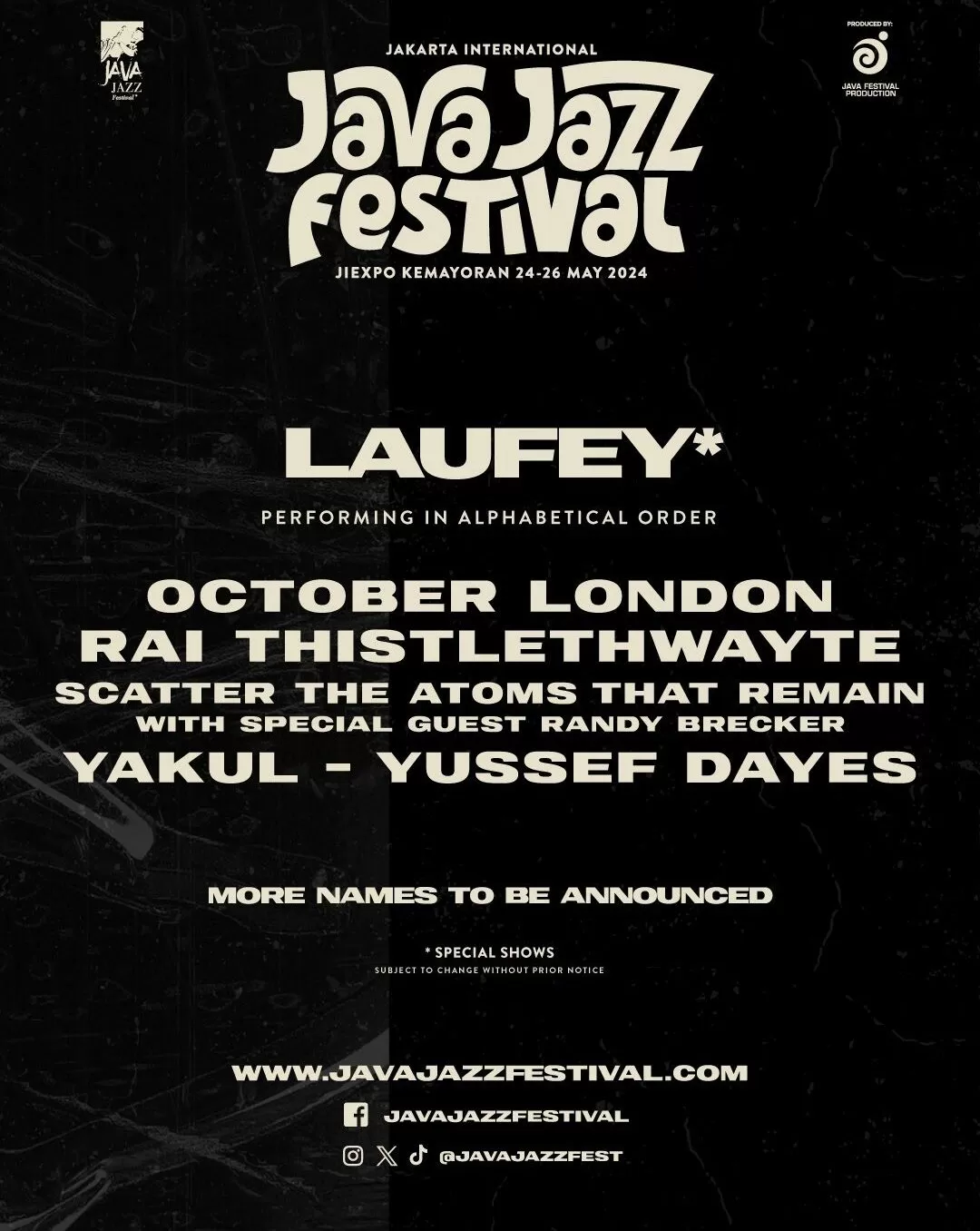 Line Up Sementara Java Jazz Festival 2024, Ada Laufey hingga Yussef