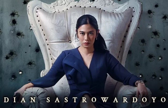 Dian Sastrowardoyo akan membintangi film seri Ratu Adil yang tayang  perdana pada 29 Februari 2024 di platfom streaming Vidio.  (Foto: Instagram Dian Sastrowardoyo)