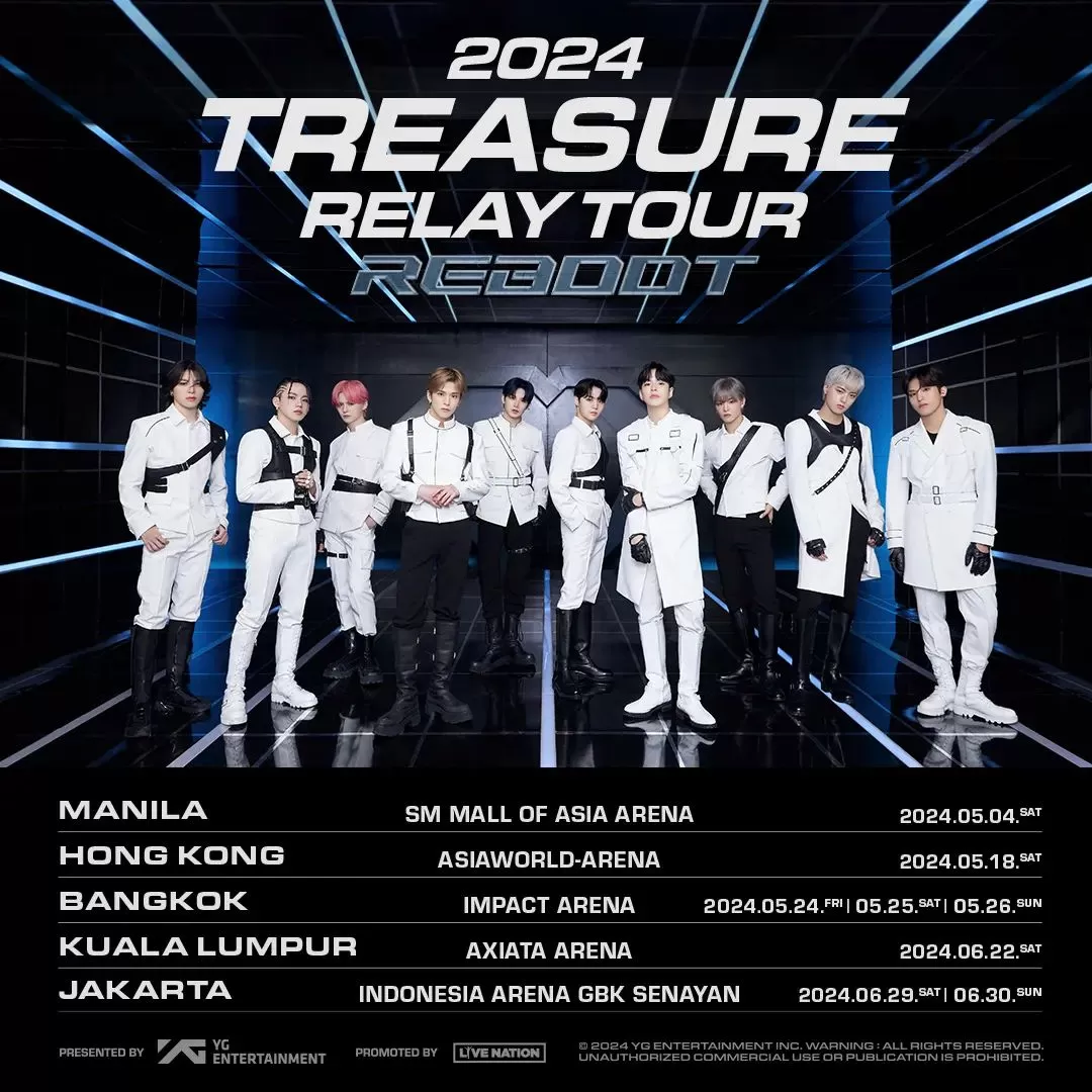 K-Popers Indonesia Bersiaplah! TREASURE Bakal Konser Di Jakarta Pada ...