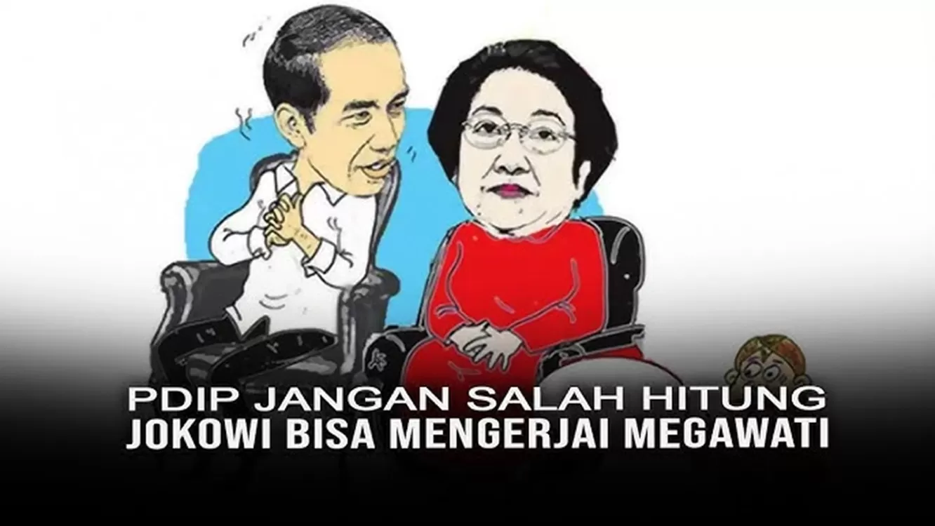 jokowi dan megawati karikatur