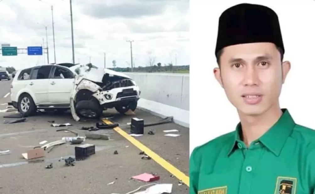 Kronologi Kecelakaan Maut Caleg PPP Alex Kazjuda Di Tol Palindra, Mobil ...