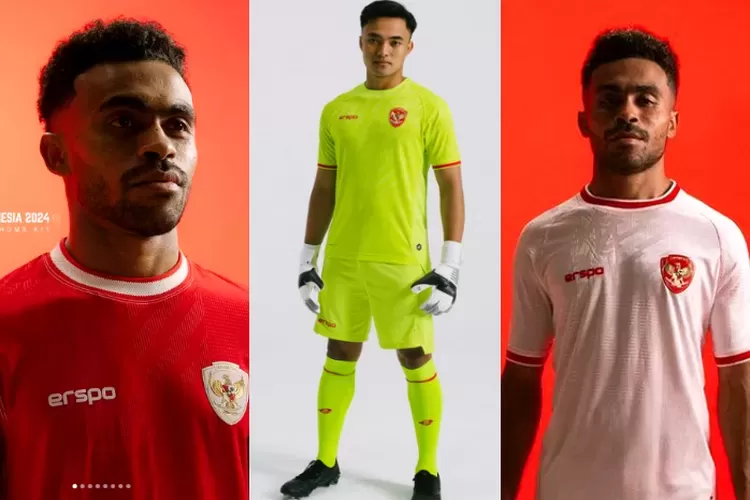 Resmi Rilis! Beginilah Penampakan Jersey Baru Timnas Indonesia Dari ...