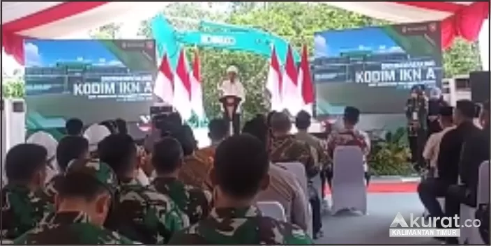 Groundbreaking Kodim IKN: Jokowi Tekankan Desain Modern Dan Peran ...