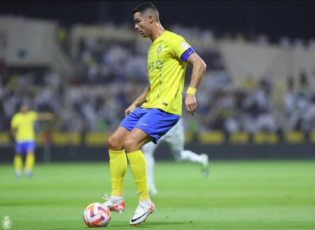Pemain mega bintang, Cristiano Ronaldo. (Arab News)