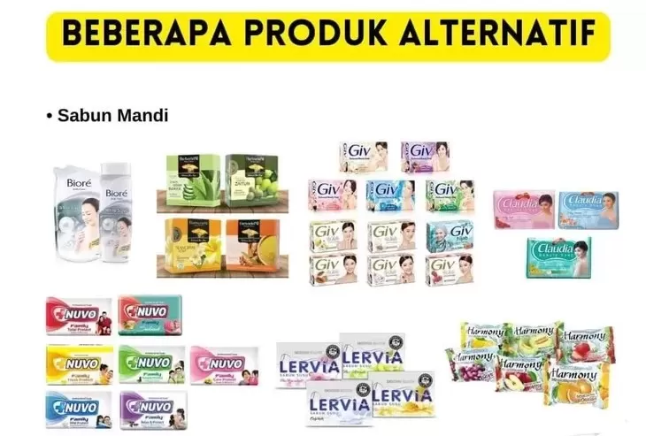 Ini Daftar Produk Lokal Alternatif Pengganti Brand Pro Israel Yang Ramai Diboikot Jambi One