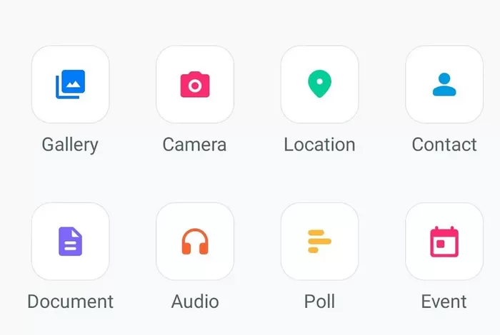 Penampakan fitur "Event" yang hadir untuk grup obrolan pada aplikasi pesan instan WhatsApp.  (ANtara)