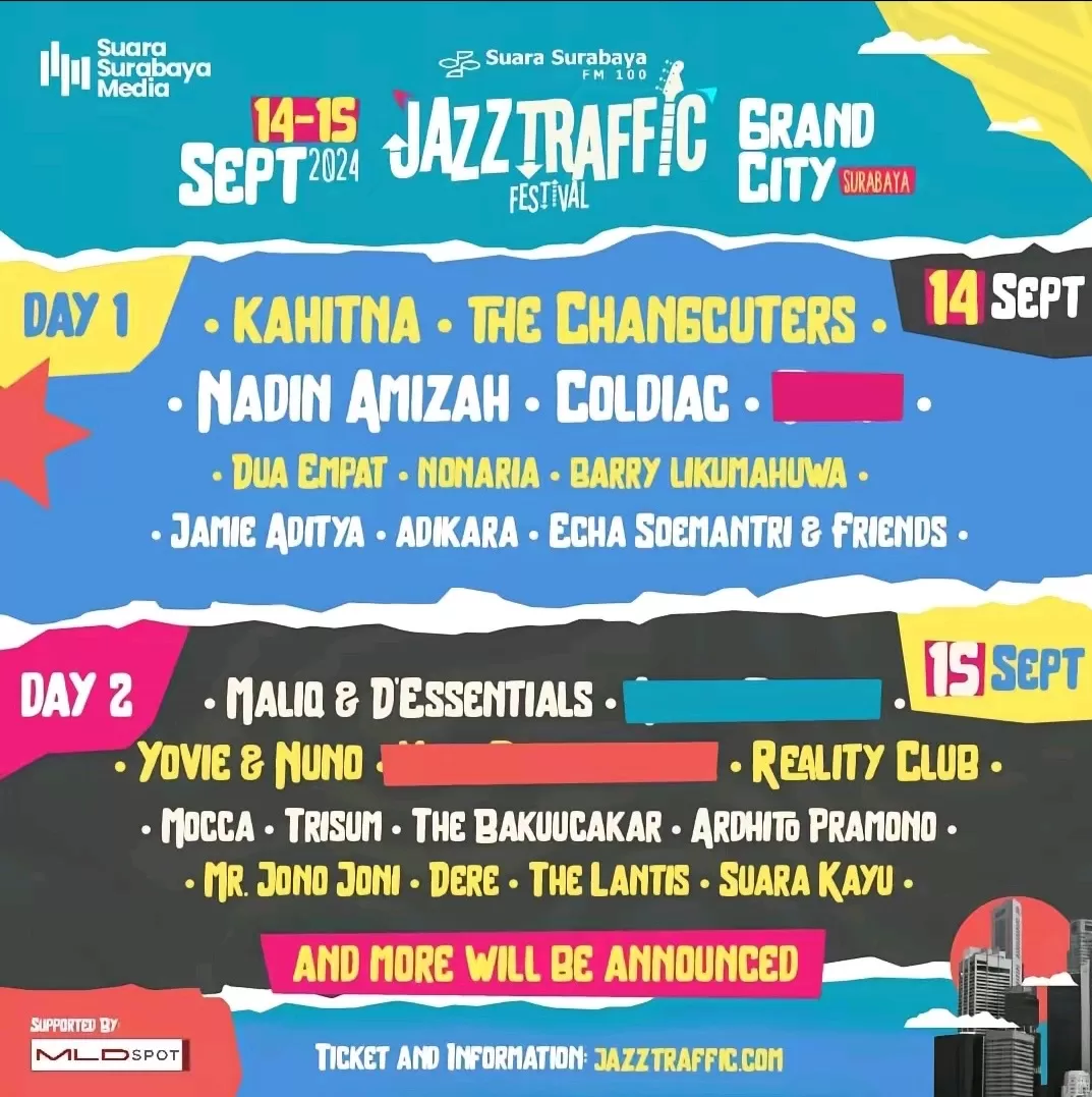 Jazz Traffic Festival 2024. (TikTok @evenlagi.id)