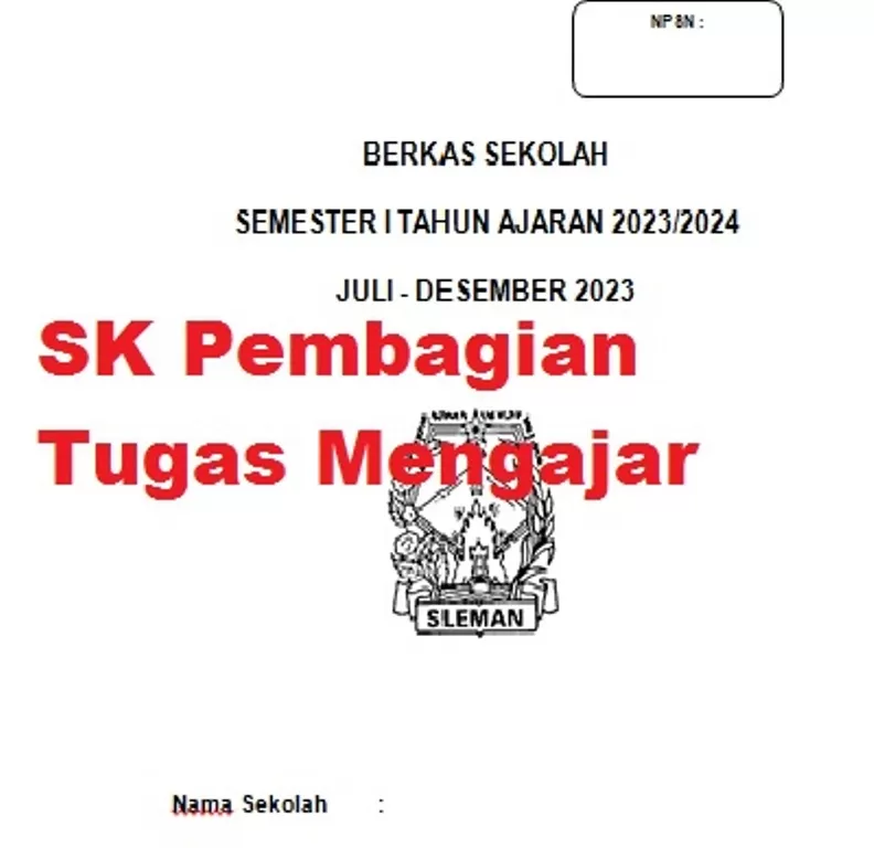 Download Contoh SK Pembagian Tugas Mengajar Di PAUD, Format Doc, Bisa ...