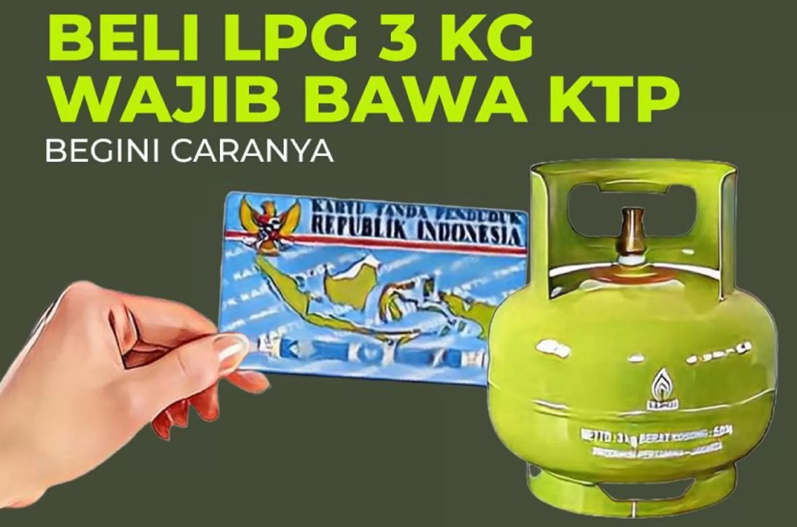 Mulai Januari 2024 Beli Elpiji 3 Kg Pakai KTP - Pontianak Post