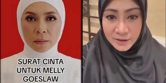 Kolase Melly Goeslaw dan Masnawati Masud (TikTok/@pancamasna)