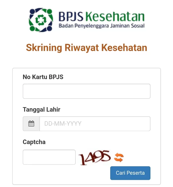 Cara Mudah Skrining BPJS Kesehatan Online Dan Di Aplikasi Mobile JKN ...