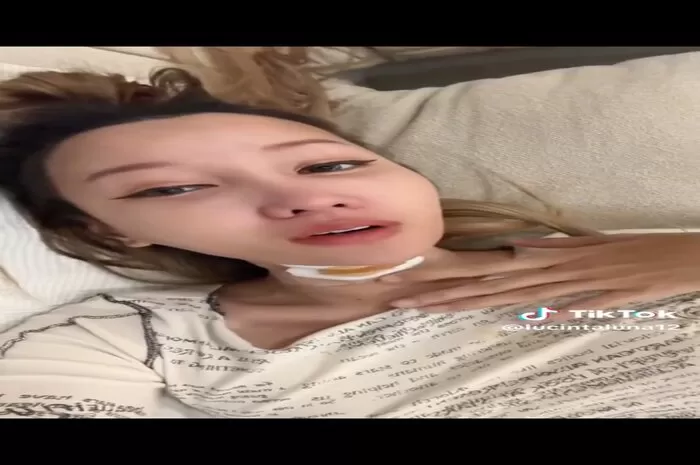 Lucinta Luna Operasi Pita Suara  (Tiktok /@lucintaluna12)