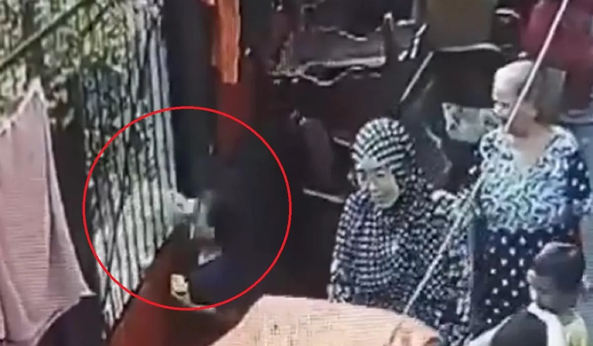CCTV, Bocah digigit oleh anjing milik tetangga