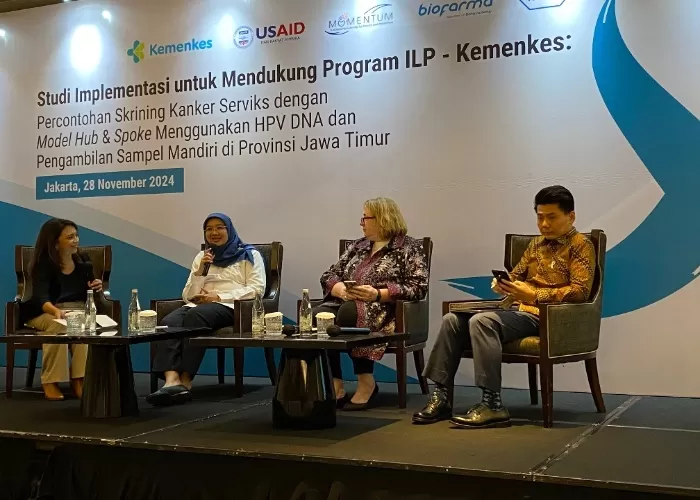 Studi implementasi untuk mendukung program ILP - Percontohan Skrining Kanker Serviks