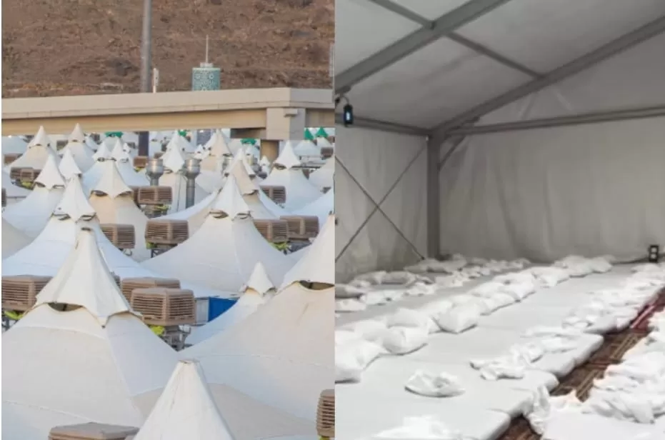 Pemerintah imbau jemaah calon haji beribadah di dalam tenda saat wukuf di Arafah. (Kolase Instagram/informasihaji - kemenag_ri)