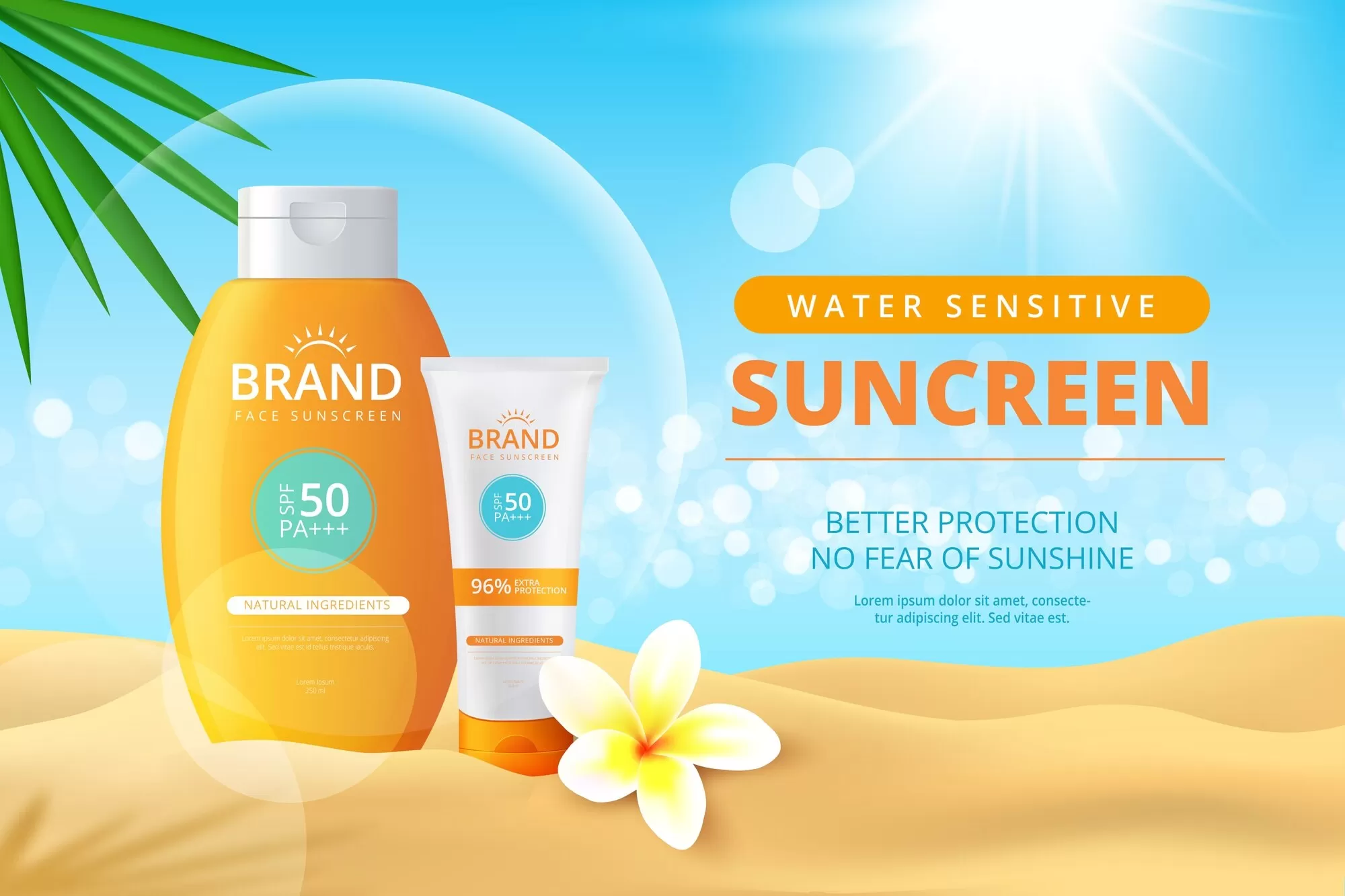 Ilustrasi sunscreen (Freepik.com/pikisuperstar)