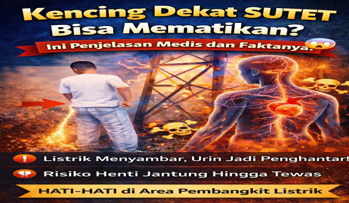 Kencing Dekat SUTET Bisa Mematikan