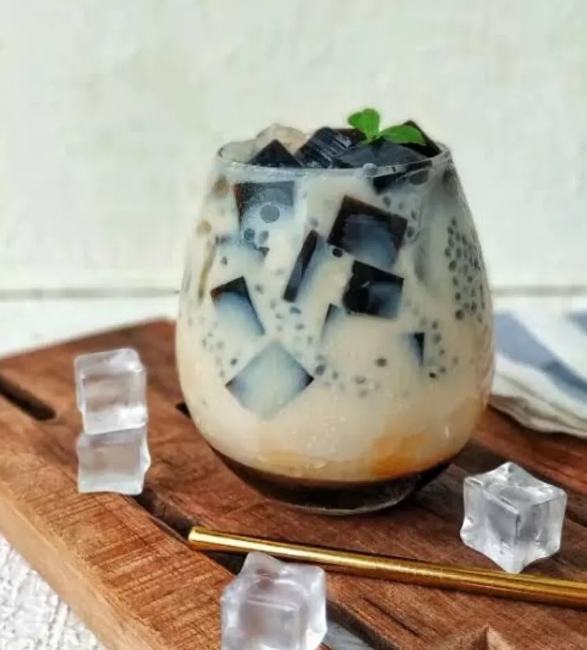 Resep Cha Bang Ang Susu Cincau ala Thailand News Andalas