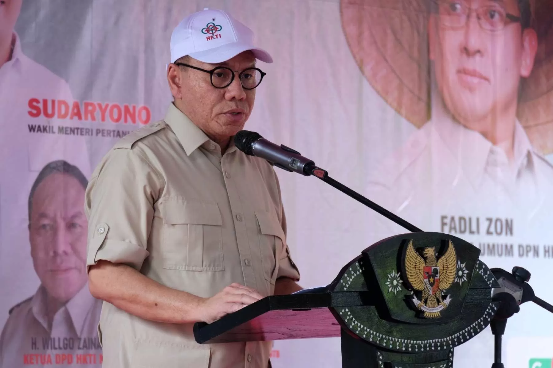 Ketua DPD HKTI NTB, H Willgo Zainar. (beritantb.co.id/Mad)