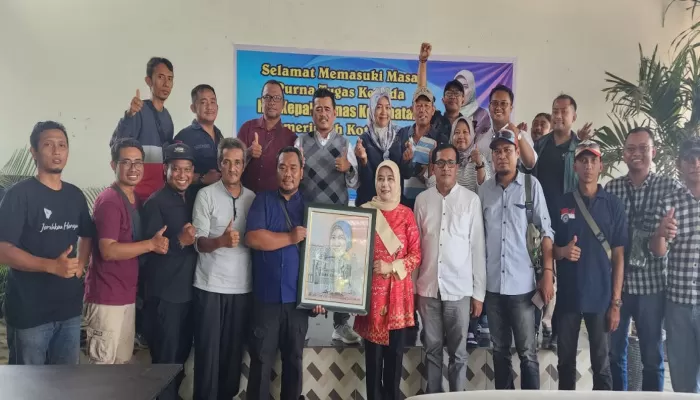Dr dr Sri Primawati Indraswari menggelar acara pamitan purna tugas dengan wartawan Kota Tegal, Kamis (2/11/2023) (Dok/Vimanews.id)