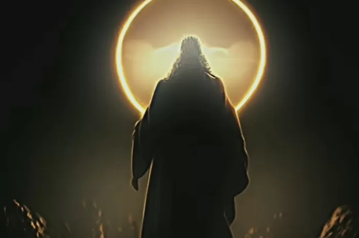 ilustrasi nabi yang menahan matahari terbenam pasca Nabi Musa Wafat (Tangkapan layar reels Instagram @markiivall_valdii)