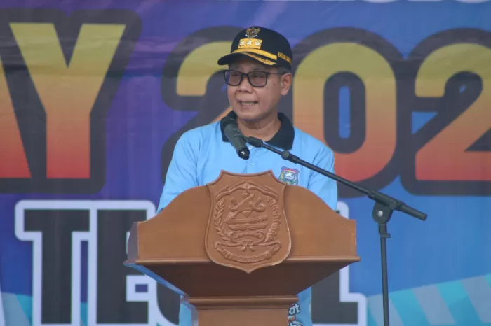 Puncak Peringatan Hari Buruh Internasional di Kota Tegal digelar berbagai kegiatan sosial dan lomba (Dok/Vimanews.id)