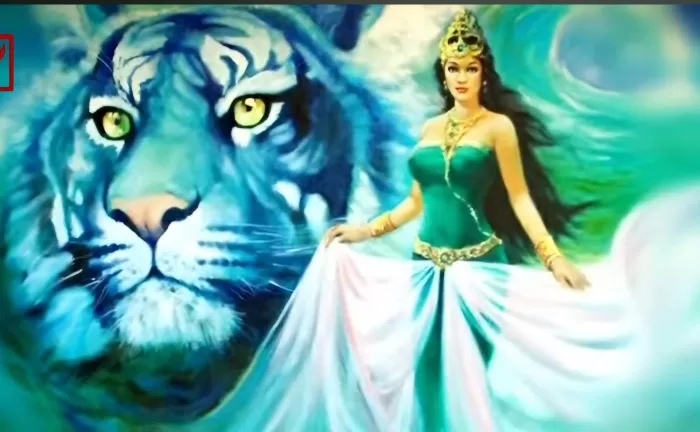 Nyi Roro Kidul adalah Ratu Gaib yang terkenal cantik dan baik hati (Tangkap layar / Youtube @Catan Media)