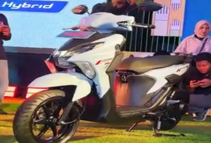 Penampakan Yamaha Gear Ultima 125 Hybrid. (Instagram @aj.gum)