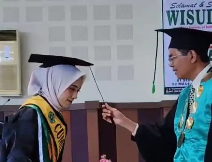Prosesi wisuda ITB ADIAS Pemalang (Dok/Vimanews.id)