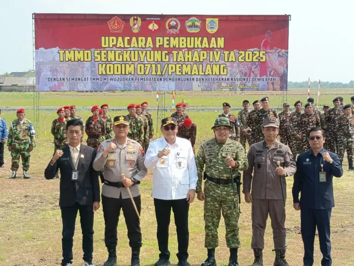 Pembukaan TMMD Sengkuyung Tahap IV di Sukorejo (Dok/Vimanews.id)