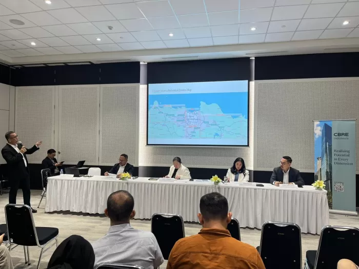 CBRE Indonesia memperkirakan pertumbuhan ekonomi yang stabil, peningkatan permintaan ruang kantor berkualitas. (Istimewa)