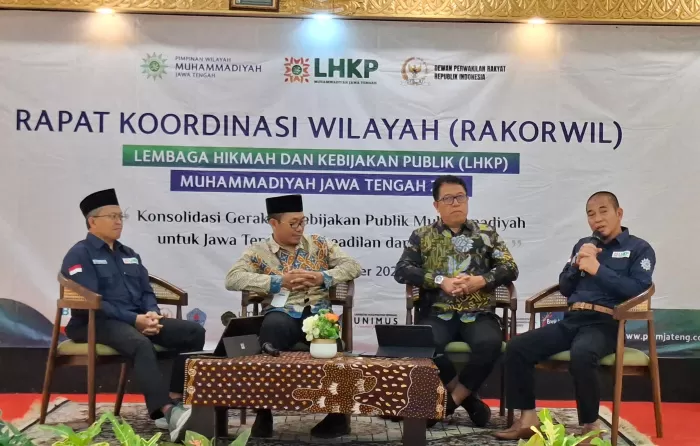 Wahyudin Noor Aly jadi Keynote Speaker dalam Rakorwil LHKP Muhammadiyah Jawa Tengah (Dok/Vimanews.id)
