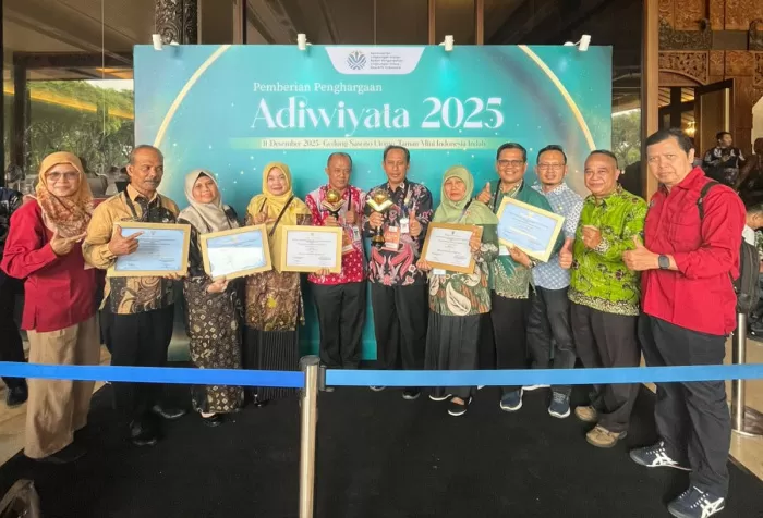 KLHK Apresiasi Lima Sekolah Kota Tegal Lewat Penghargaan Adiwiyata Nasional&ndash;Mandiri (Dok/DLH Kota Tegal)