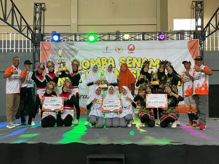ORKI Kota Tegal Gelar Lomba Senam Anak Indonesia Hebat 2025 Tingkat SMP (DOK/Humas PKS Kota Tegal)