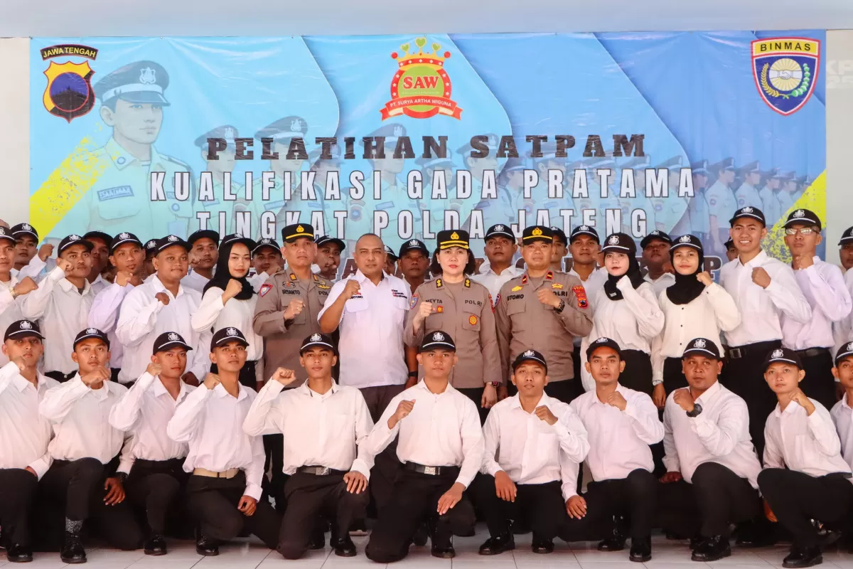 Polda Jawa Tengah Gelar Pelatihan Dasar Satpam Gada Pratama 2026 di SUPM Tegal (Dok/Humas Polres Tegal Kota)