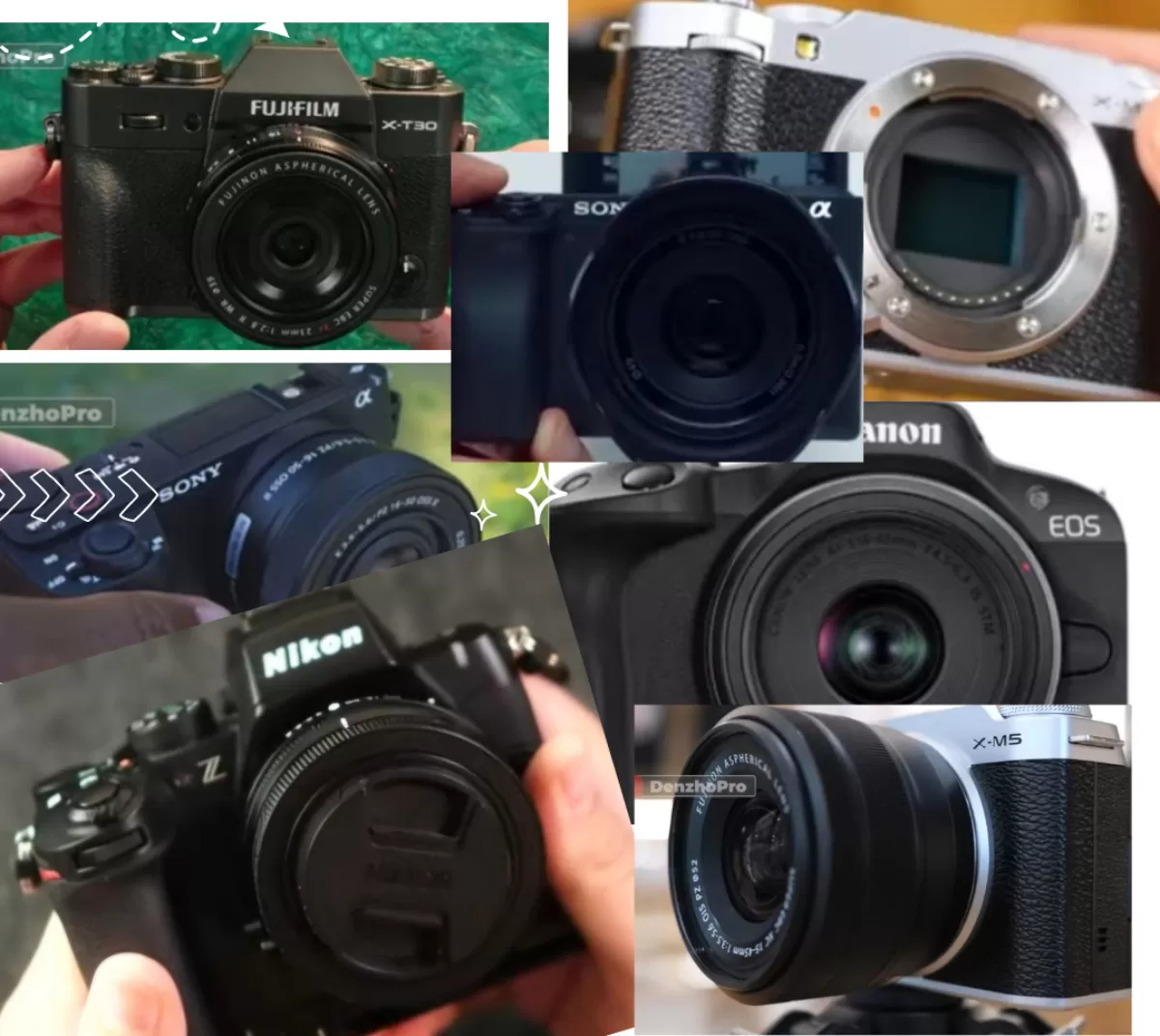 Rekomendasi kamera Mirrorless untuk para konten kreator (Dok/Vimanews.id)