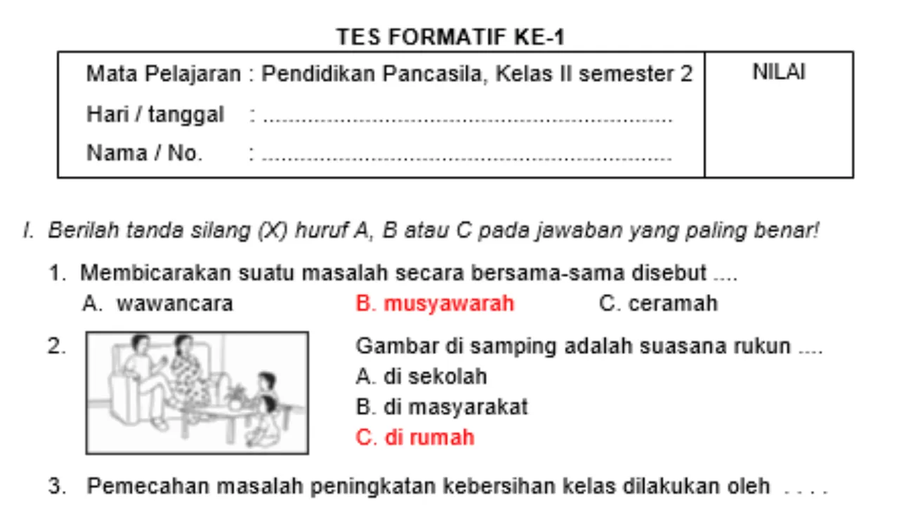 Kurikulum Merdeka, Kumpulan Soal Pendidikan Pancasila, Lengkap Dengan ...