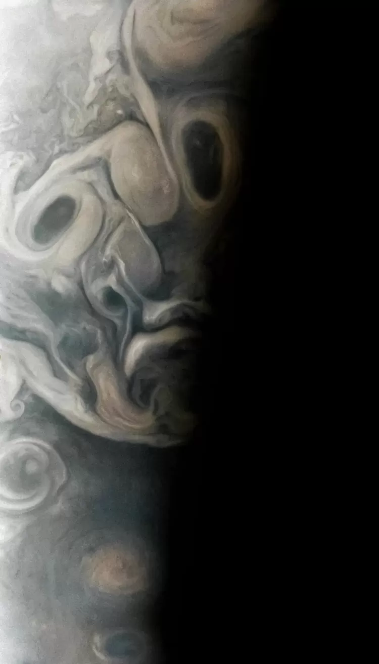 Pesawat Luar Angkasa NASA, Juno Merekam Gambar Wajah Menakutkan Saat ...