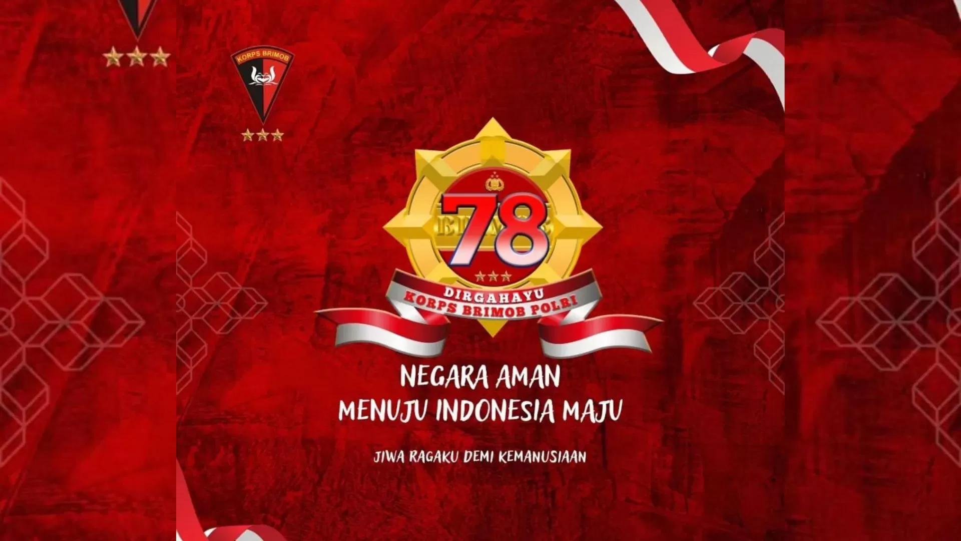 Ini Logo Dan Tema HUT Brimob Ke-78 Tahun 2023 - Berkala