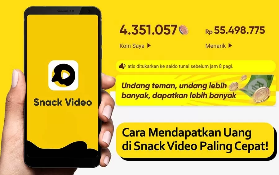 Cara Mendapatkan Uang di Snack Video: Panduan Lengkap 2023. - Bengkulu  Network