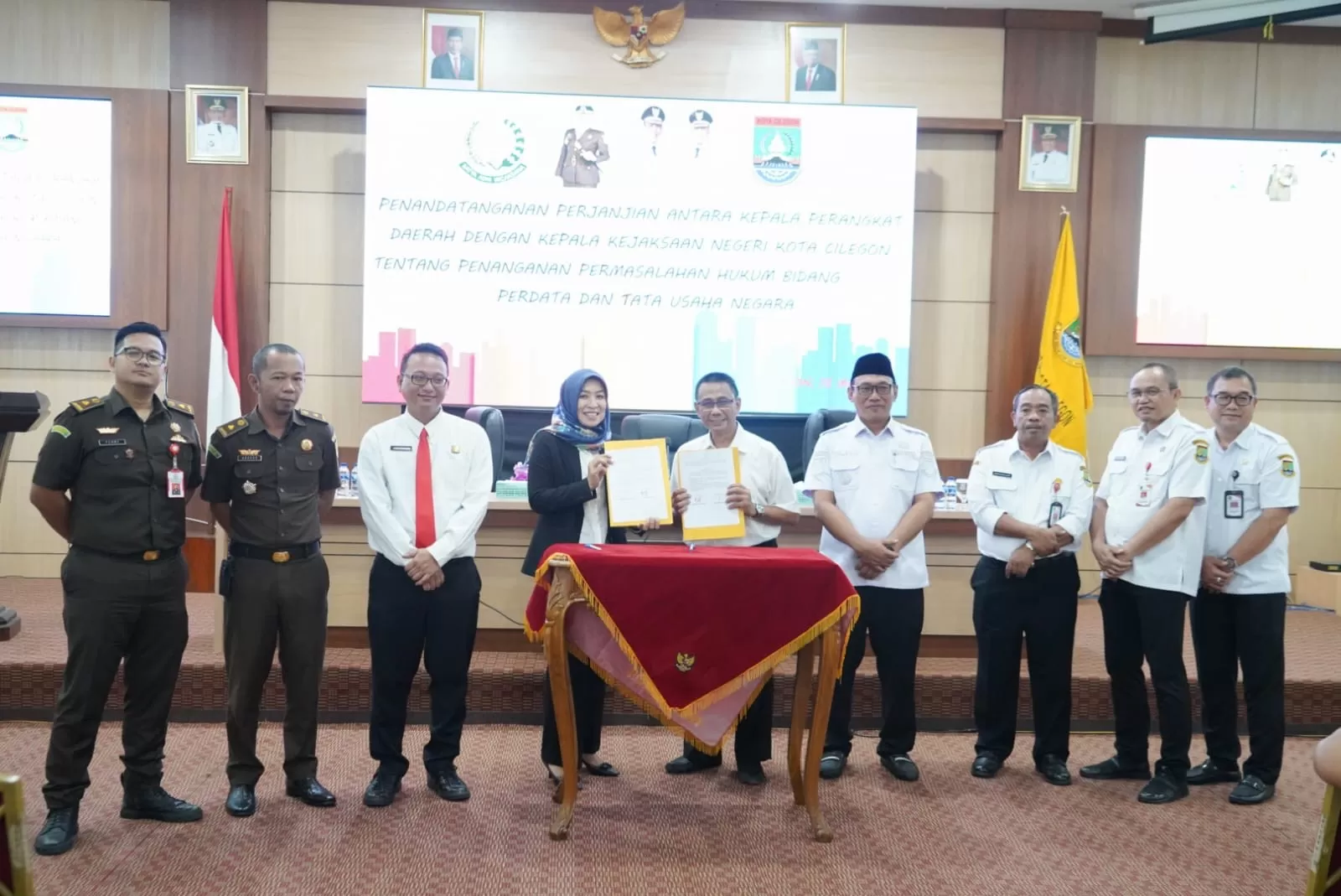 Cegah Korupsi, 33 OPD Dan 3 BUMD Di Kota Cilegon Teken MoU Dengan ...