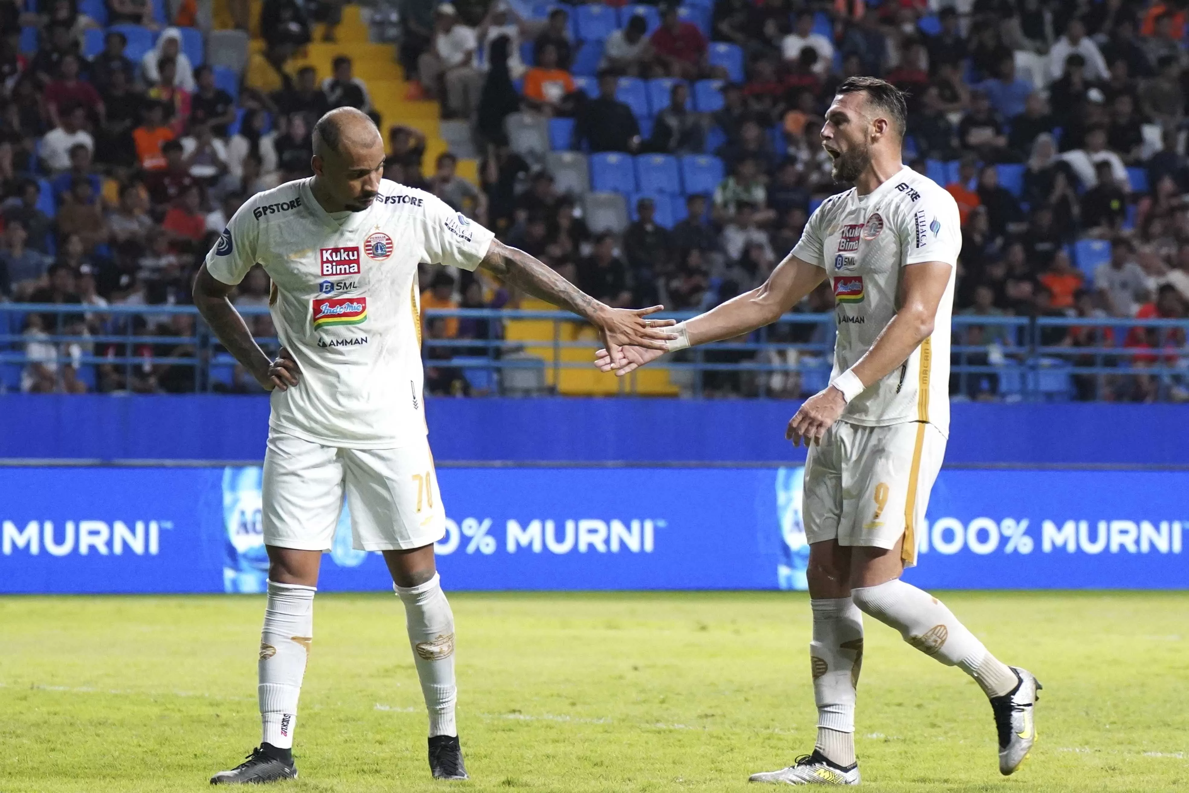 TERUS BERBENAH: Marko Simic dkk akan memperbaiki performa setelah kekalahan terakhir.&nbsp;FOTO: PERSIJA OFFICIAL