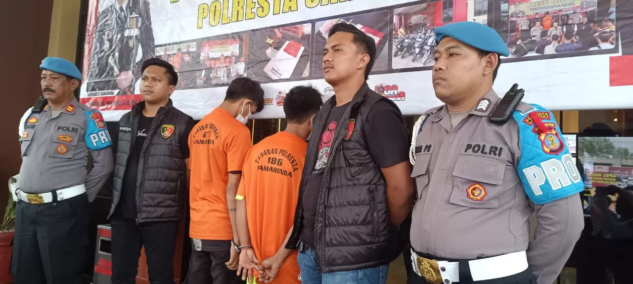 Viral Pengendara Motor Di Samarinda Ditikam Polisi Ringkus Dua Pelaku Prokal