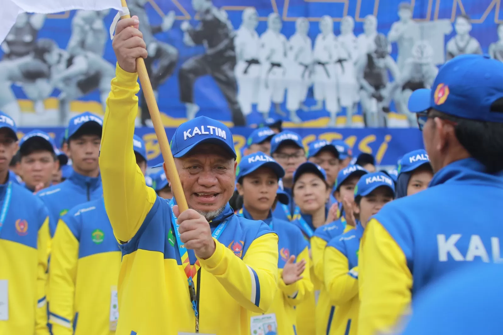 TAK SEMBARANGAN: Komandan Pelatda KONI Kaltim Ego Arifin memastikan cabor yang mendapat rekomendasi pindah lokasi pelatda adalah yang benar-benar memenuhi syarat.  