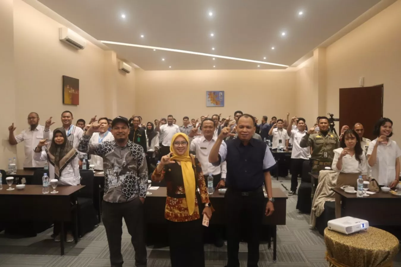 BADAN PUBLIK: FGD yang digelar KIP Kaltim dihadiri oleh perwakilan badan publik yang terdiri dari perangkat daerah (PD) lingkup provinsi, kabupaten/kota, dan instansi vertikal di Kaltim.